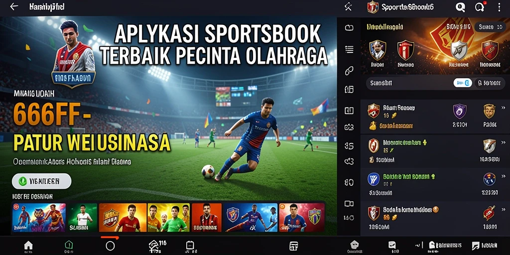 Tampilan gameplay taruhan olahraga di 666FF.