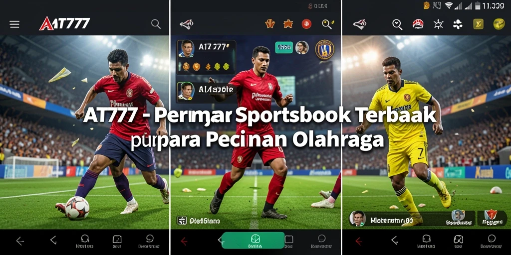Tampilan gameplay AT777 dengan opsi taruhan olahraga yang beragam.