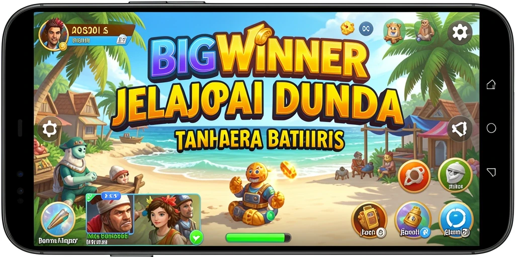 Tampilan gameplay Open World yang menakjubkan dari BIGWINNER.