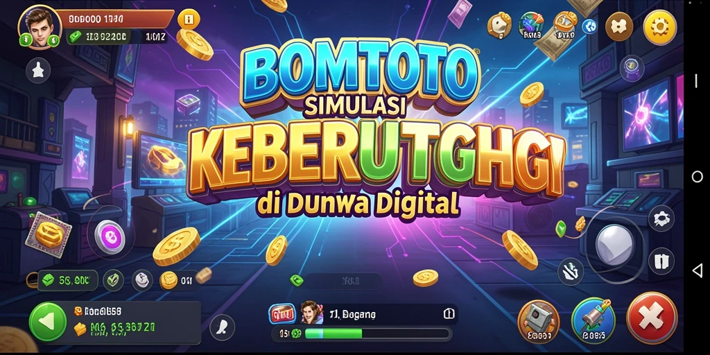 Tampilan menarik dari gameplay BOMTOTO yang menantang.