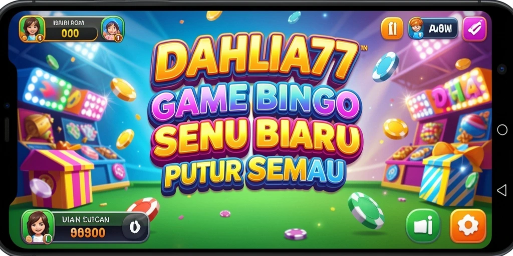 Screenshot gameplay DAHLIA77 menampilkan suasana Bingo yang seru.