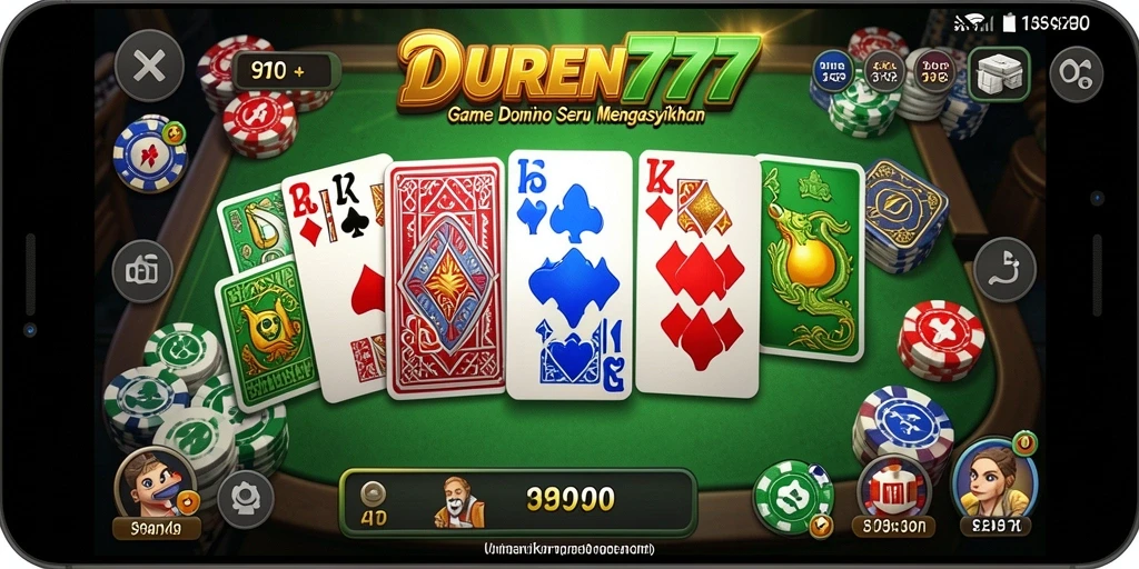 Tampilan gameplay DUREN777 yang menarik dan seru.