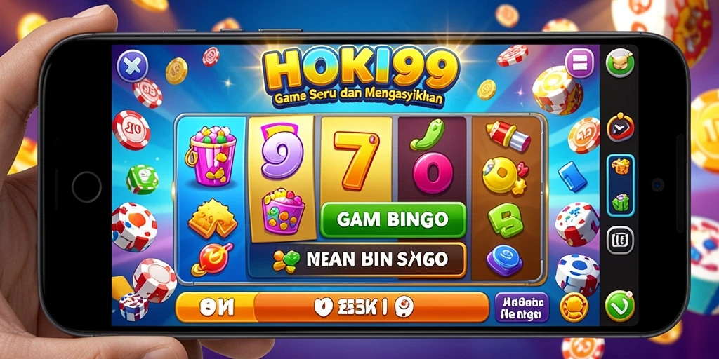 Tangkapan layar gameplay HOKI99 menampilkan momen seru bermain Bingo.