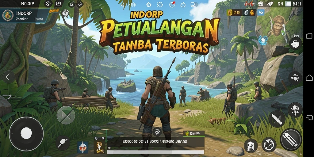 Gameplay seru dan luas di dunia terbuka INDORP.