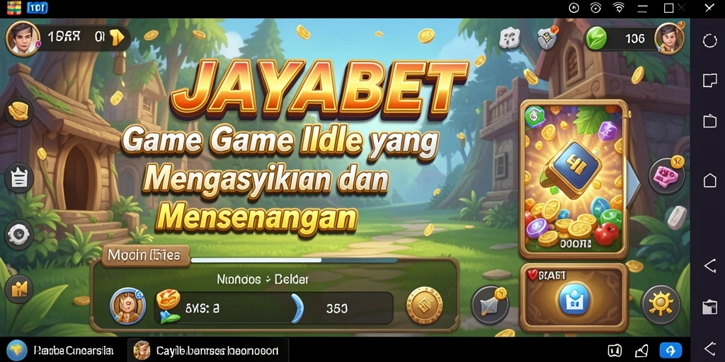 Tampilan gameplay JAYABET yang menarik dan menantang.