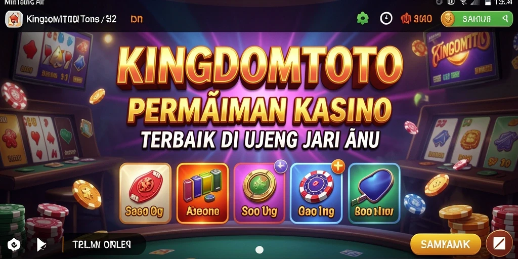 Tampilan gameplay menarik dari KINGDOMTOTO yang memukau dan menyenangkan.