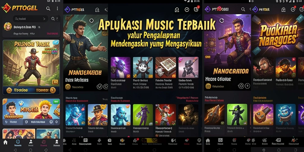 Screenshot dari gameplay <strong>PTTOGEL</strong> yang menunjukkan antarmuka musik yang menarik.