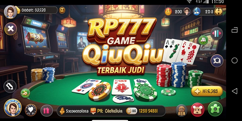 Gameplay seru QiuQiu di RP777 dengan grafis yang menarik.