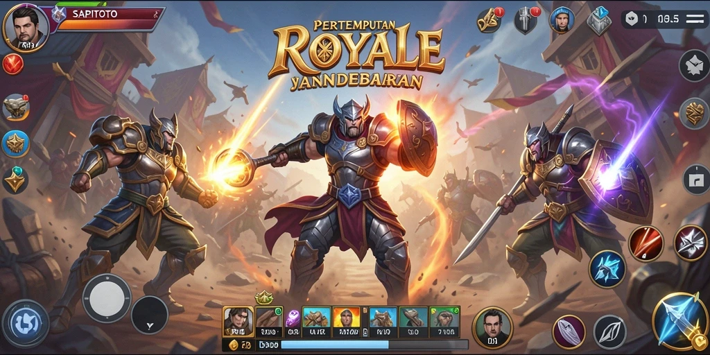 Tampilan gameplay SAPITOTO yang intens dan mendebarkan.