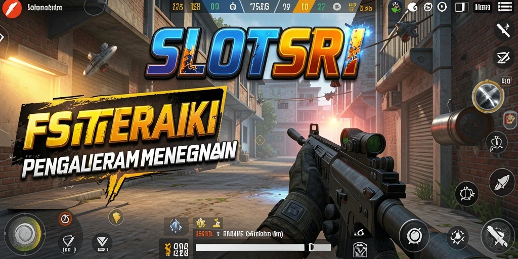 Tampilan gameplay aksi menegangkan dalam SLOTSRI yang penuh strategi.