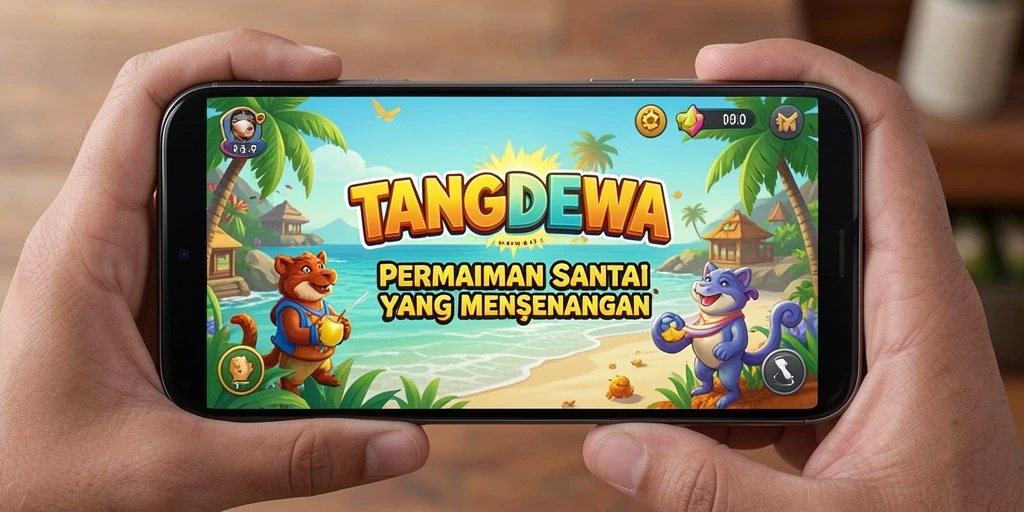 Screenshot TANGANDEWA menunjukkan keseruan gameplay santai dan interaksi.